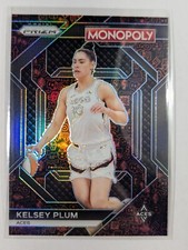 2024 Panini Prizm Monopoly WNBA Kelsey Plum Red Classic Icons Prizm