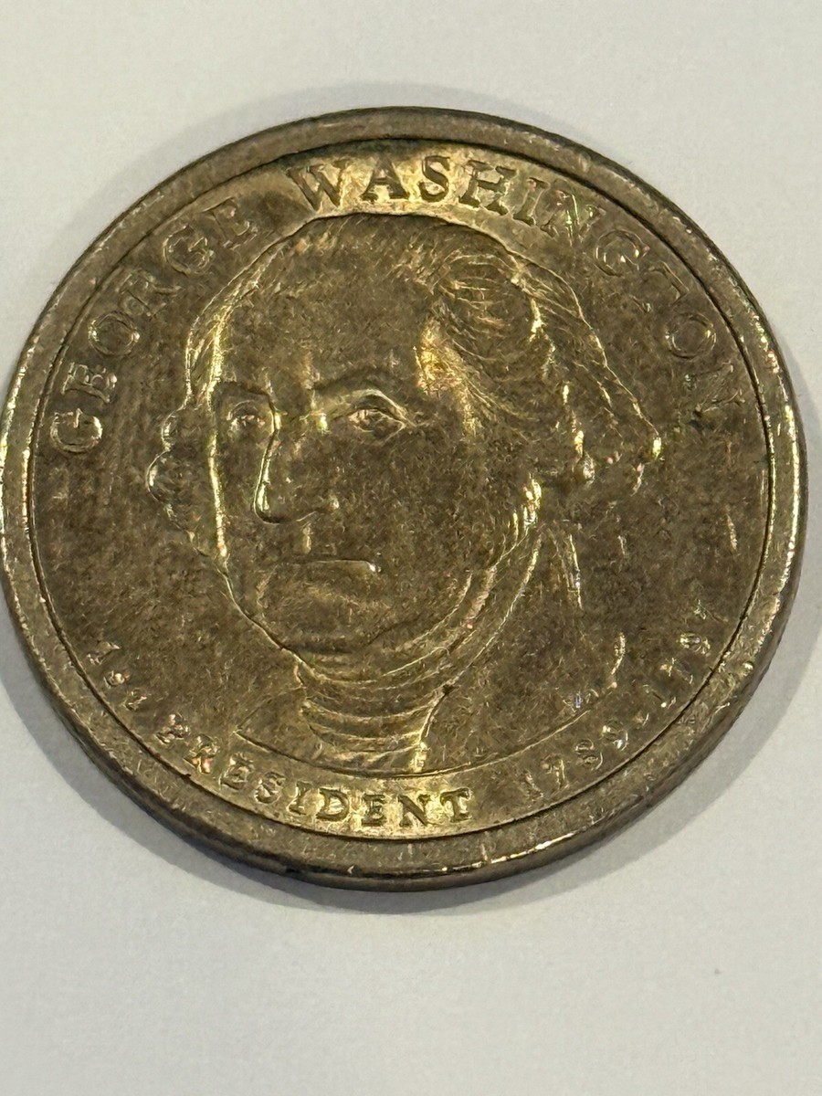 GEORGE WASHINGTON 1ST President (1789-1797) US One Dollar Coin