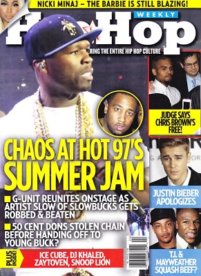 Hip-Hop Weekly - 50 Cent G-Unit Justin Bieber Nicki Minaj Chris Brown (June 2014