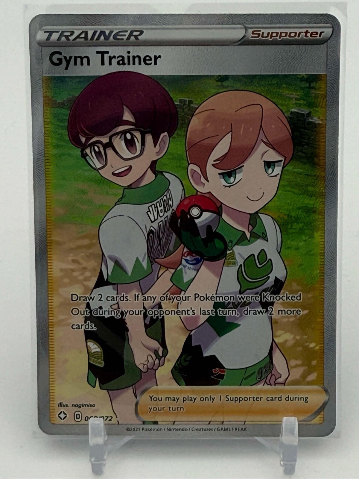 Gym Trainer - 068/072 - Ultra Rare - Shining Fates - Pokemon Card - NM/M