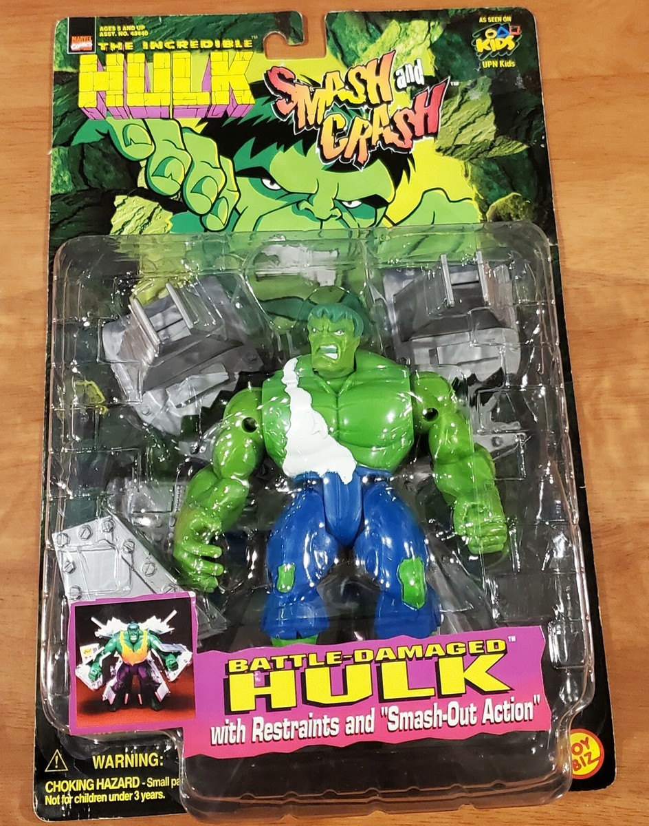 Toy Biz - The Incredible Hulk - Battle Damaged Hulk | eBay