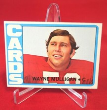 Wayne Mulligan TOPPS Football Card 1972 #236 NFL Near Mint 