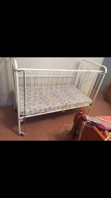 metal cot double