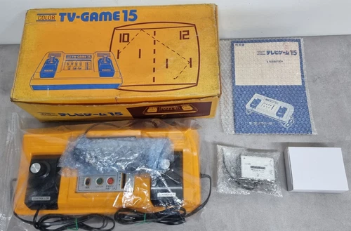 Color TV-Game 15 CTG-15S Console Pong By Nintendo 1977