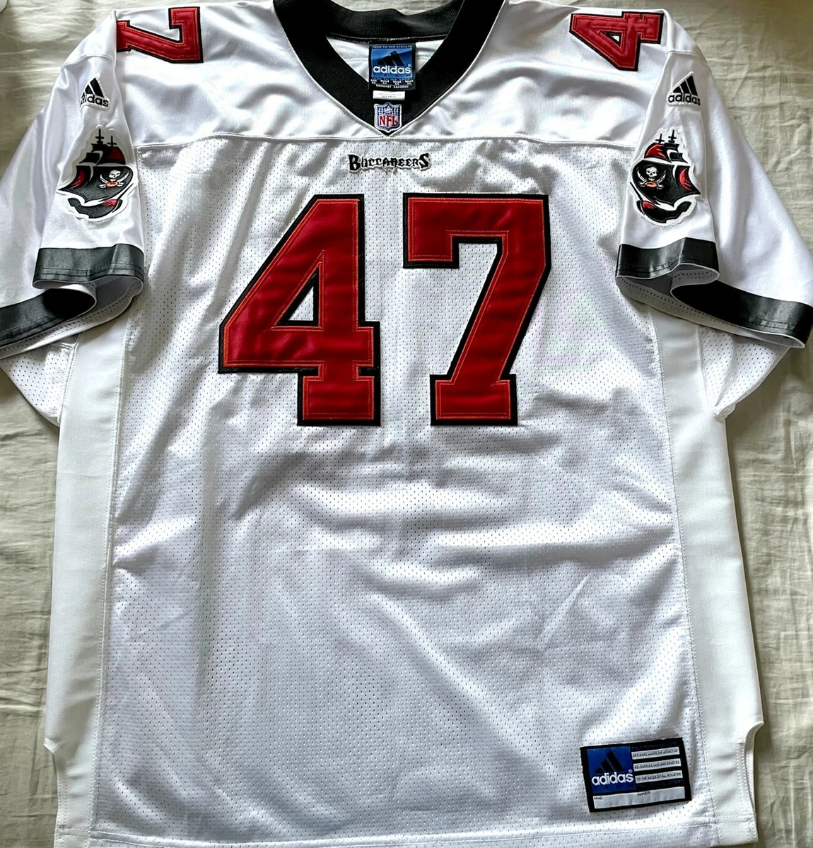 John Lynch Tampa Bay Buccaneers 1998 2001 authentic Adidas white