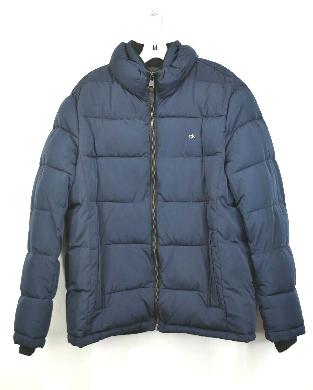 Calvin Klein Mens Navy Winter Puffer 