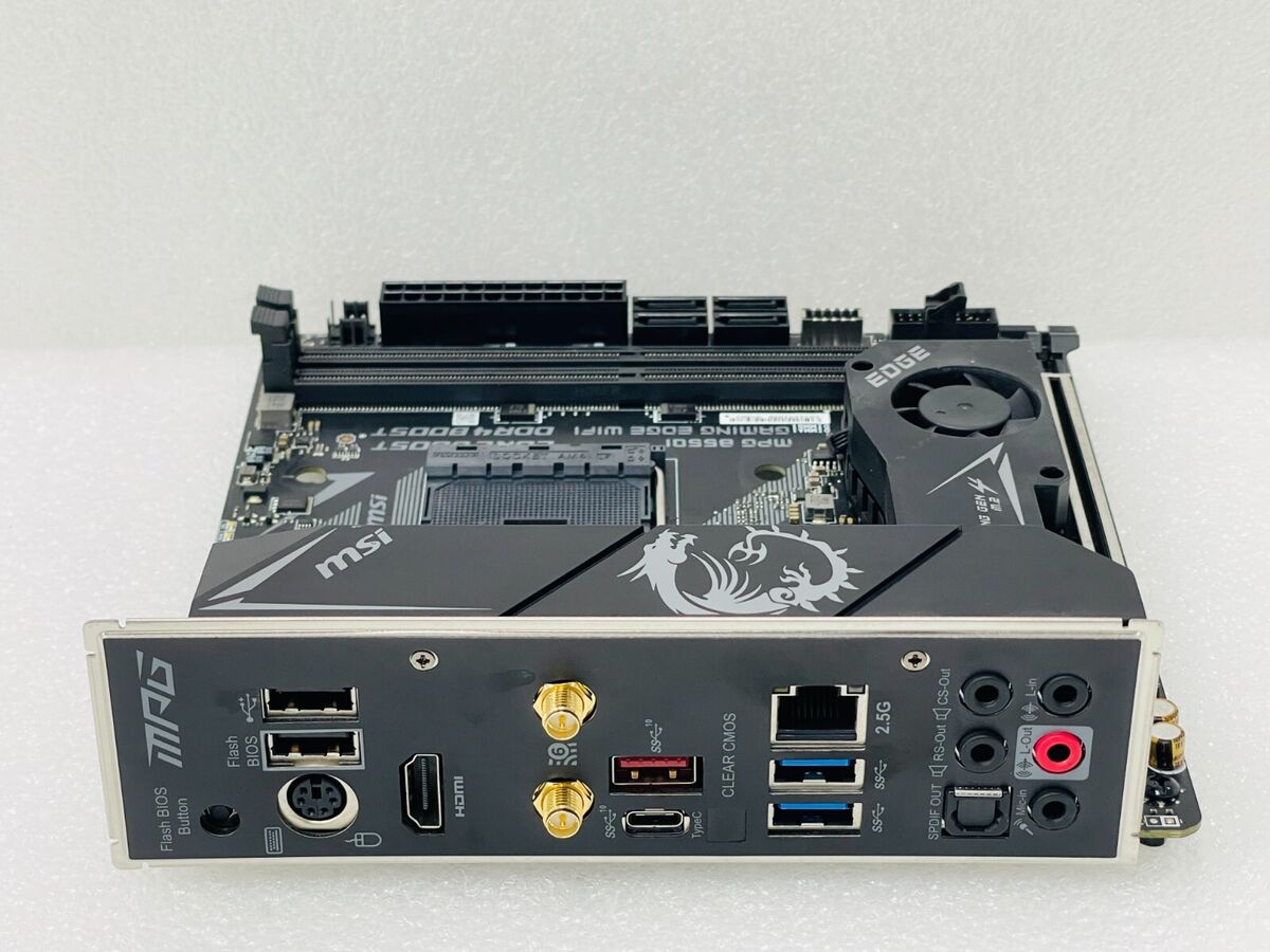 MSI MPG B550I GAMING EDGE WIFI AM4 Mini ITX Motherboard for MSI MPG B550I GAMING EDGE WIFI AM4 Mini ITX Motherboard for