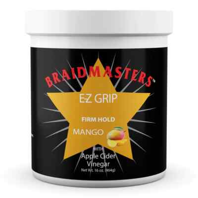 BraidMasters - EZ GRIP GEL 16 oz. - ORIGINAL, LEMONGRASS, MANGO, TEAT TREE
