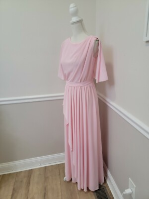 Vintage ILGWU Pink Greek Tunic Style Cocktail Evening Dress Size 8 | eBay Vintage ILGWU Pink Greek Tunic Style Cocktail Evening Dress Size 8 | eBay