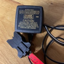 Power Wheels 6 Volt Super Battery Charger MODEL BC-120-61200 part  00801-0974