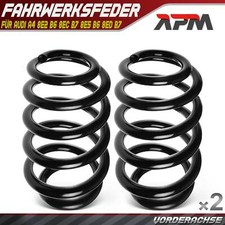 2x Federn Fahrwerksfeder Vorderachse für Audi A4 8E2 B6 8EC B7 8E5 B6 8ED B7