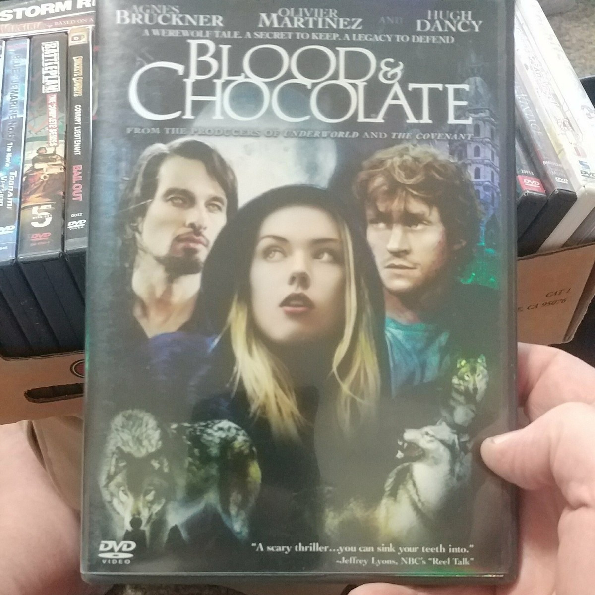 Blood and Chocolate-DVD-2007-Agnes Bruckner/Hugh Dancy-Horror