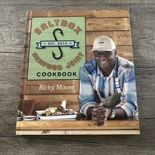 Saltbox Seafood Joint Cookbook by Moore, Ricky North Carolina Durham Hdbk Book