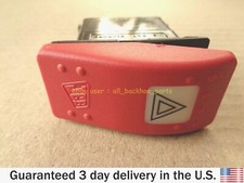 JCB BACKHOE - PANEL SWITCH, 12V HAZARD (PART NO. 701/60005)