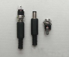 10 pairs 2.1mm x 5.5mm Male  Female Pair DC Power Plug Socket Jack Connector