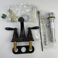 Moen 6610ORB Brantford Two-Handle Low Arc Bathroom Faucet - Oil Rubbed Bronze