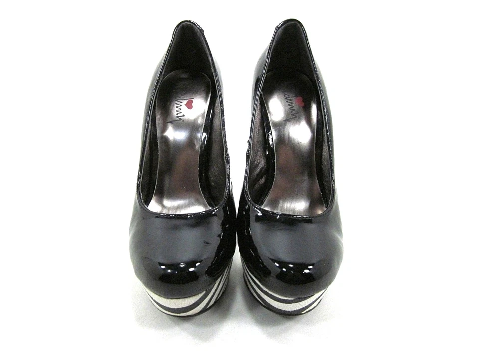 LUICHINY WOMEN'S WISP PER, BLACK/ZEBRA, US SIZE 5.5, MEDIUM, NEW/DEFECT W/O BOX - Image 2 of 4