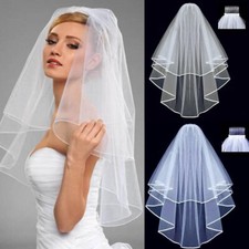 2020 Bridal Wedding Veils Cathedral 2T Comb B...