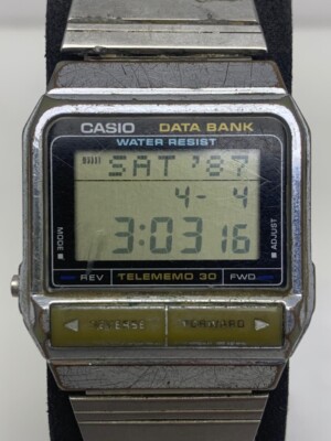 Vintage Casio DB-310 Digital Data Bank Men's korean Watch | eBay