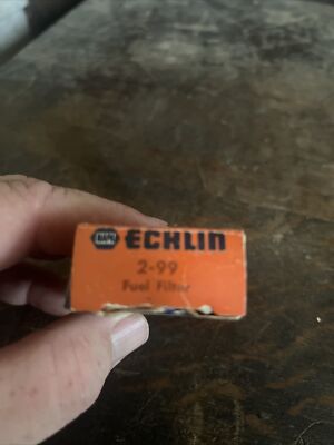 NOS Vintage Napa Echlin Fuel Filter 2-99