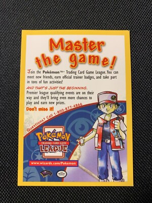 Pokmon TCG Master the Game! w/alignment dot Promo Card Wizards of the  Coast | eBay