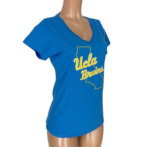 Camiseta para mujer UCLA Bruins cuello en V tallas mediana y grande NUEVA manga corta - Imagen 4 de 4