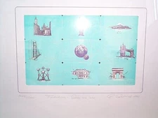 ERHARD SCHIEL Limited Edition Telekom - here we are ( 1992 ) RARE 1547/2000