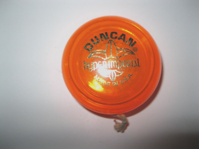 Duncan Hyper  Imperial Clear orange Yo-Yo USA!