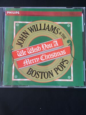 We Wish You a Merry Christmas John Williams Boston Pops CD