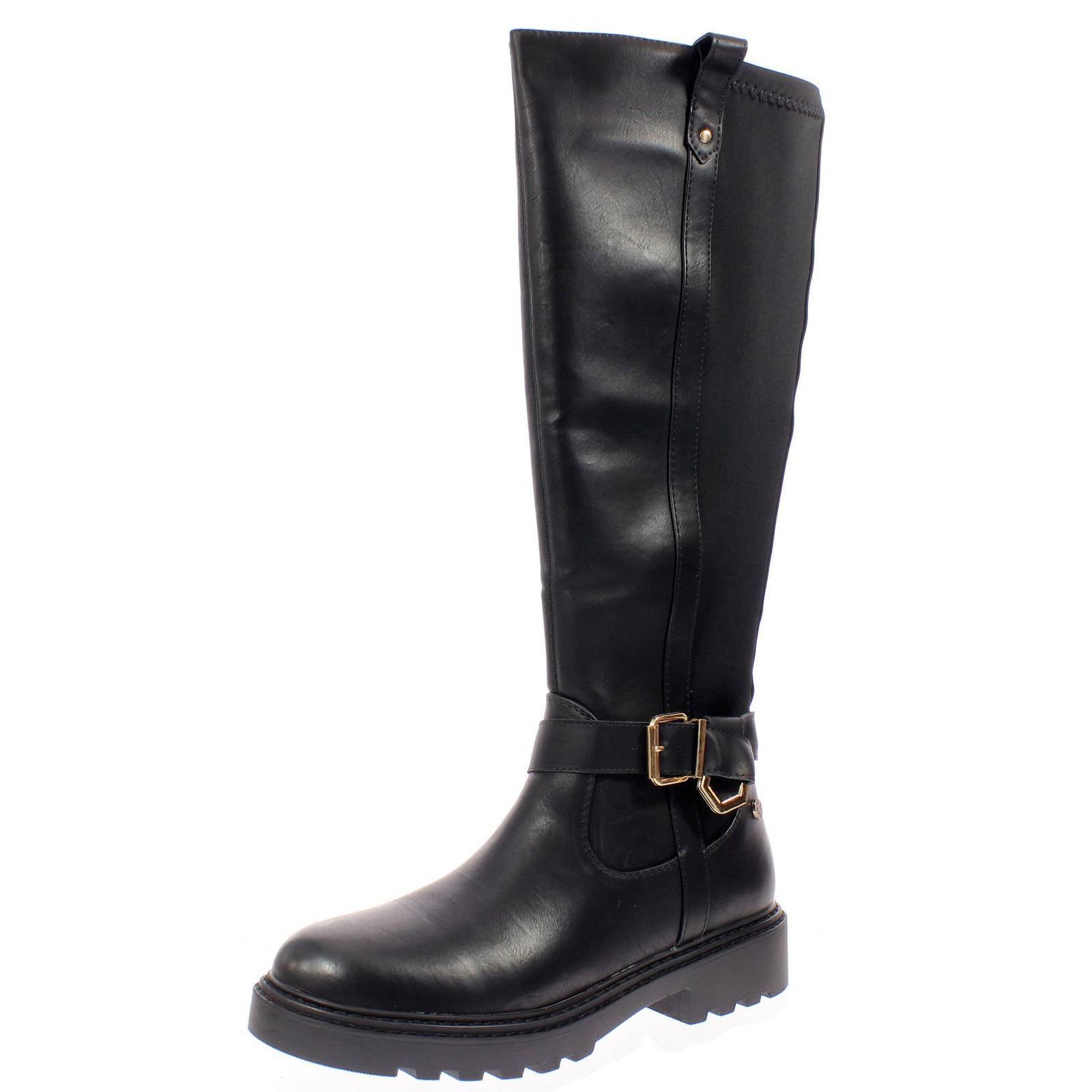 Кроссовки Xti Stivali Al Ginocchio Con Tacco Basso Nero - Taglia 37 242 см 14490₽