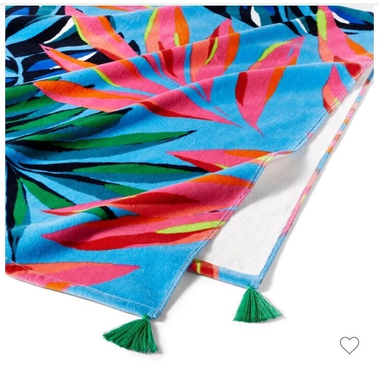 Tropical Printed Beach Towel Tabitha Brown For Target eBay
