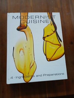 Modernist Cuisine Book 4 Ingredients and Preparations First Edition 2011