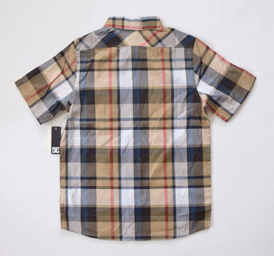 Camisa DC Shoes Juvenil Dylan Manga Corta - Caqui Talla M Foto 4 de 4