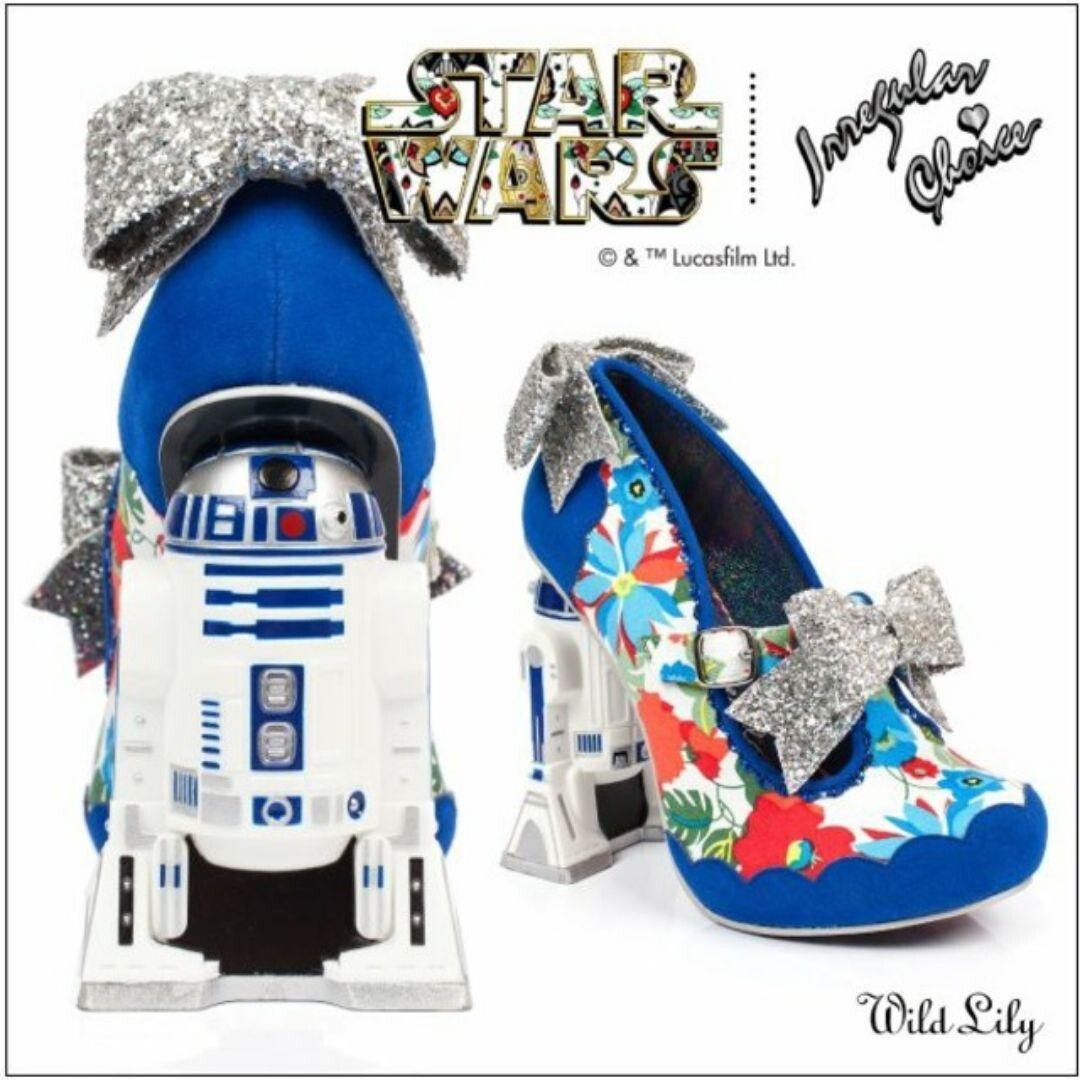 イレギュラーチョイス スターウォーズ R2D2 パンプス Irregular Choice Star Wars R2-D2 character Heels Pumps Size