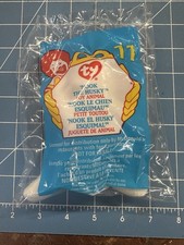 Vintage 1999 McDonald  s TY Beanie Baby NOOK The Husky 11