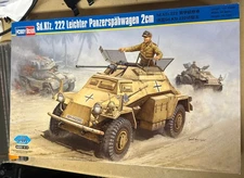 Hobby Boss 82442 1/35 Scale Sdkfz 222 German Armored Car