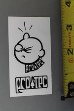 Pro-Tec Skateboard Pads Original Z3B Vintage Skateboarding STICKER - Sheet of 2