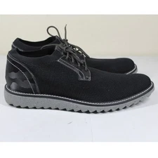 5940844 J.MURPHY DUNCAN BY JOHNSTON & MURPHY SHOES BLACK KNIT SIZE 11M