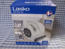 Ventilador de movimiento de aire multiusos Lasko Super Fan Max, 4 velocidades (modelo de piso) ENVÍO GRATUITO