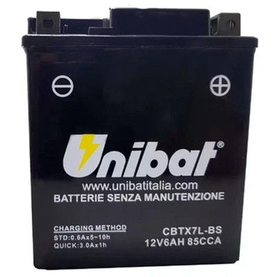 \ Motorrad Batterie Roller Unibat YTX7L BS CBTX7L-BS Atk Alle Modelle 96-01
