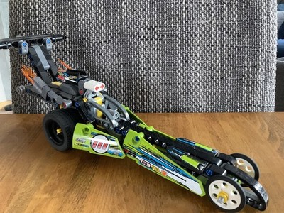 LEGO  Technic  42103 Dragster Rennauto 2in1 Hot Rod Rückziehmotor Baukasten Set
