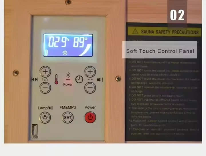 Infrared Sauna Spare Parts Control Panel for 2 People - Image 4 of 4