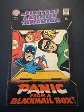 Justice League of America 62, Panic From A Blackmail Box! VG/FN, 1968 Silver DC