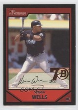 2017 Bowman 70th Anniversary Buybacks Bronze Vernon Wells #2007-195 f6p