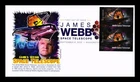 Dr Jim Stamps Webb Space Telescope Imperf Pair First Day Issue Panda Cachets