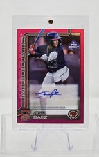 2025 Topps Pro Debut Juan Baez Fuchsia Foil Auto /199