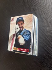 New York Yankees Baseball Card Lot (Leyritz, Williams, Posada, Pettitte, Topps …