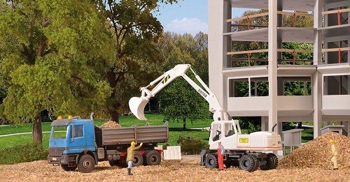 Kibri 11266 - H0 SERSA ATLAS Mobile Excavator 1604 - New