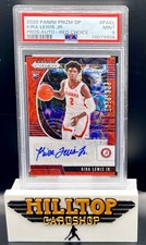 2020-21 Panini Prizm Draft Picks Kira Lewis Jr. Red Choice Auto Rookie /88 PSA 9