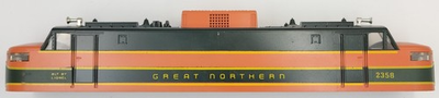 #ad Lionel 2358 2 Great Northern EP5 Rectifier Type Electric Cab Shell $100.00